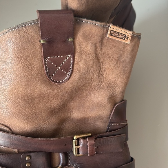 Pikolinos Brown Leather Boots Size 41 - Picture 6 of 7